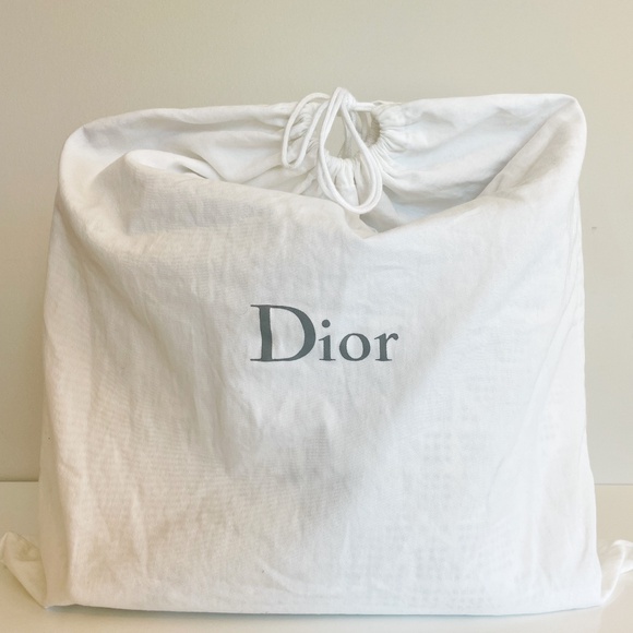 Dior Tote Bag Dioriviera White Leather with Laser Cut Detail - Picture 8 of 13